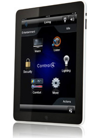 Приложение Control4 для iPad