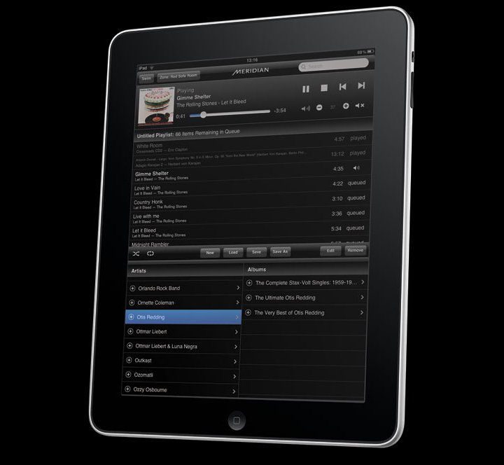 Meridian Audio App для iPad