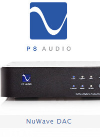 PS Audio NuWave Black фронтальная панель